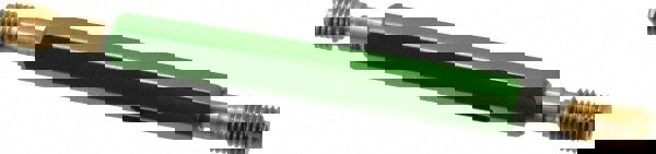 Plug Thread Gage: 5/16-24 Thread, 3B Class, Double End, Go & No Go